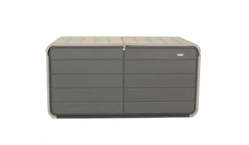 260 Gallon Plastic Deck Box - Large Patio Storage Box by HouseOfZazla