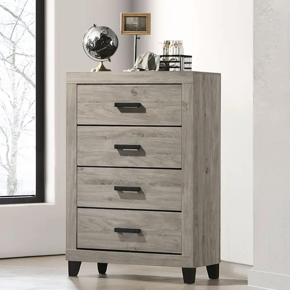 Mari - Chest - Light Gray Finish by Unique Piece Furniture