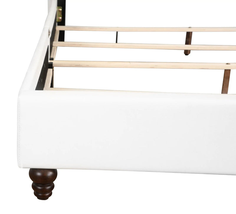 Upholstered Bed Transitional by HouseOfZazla