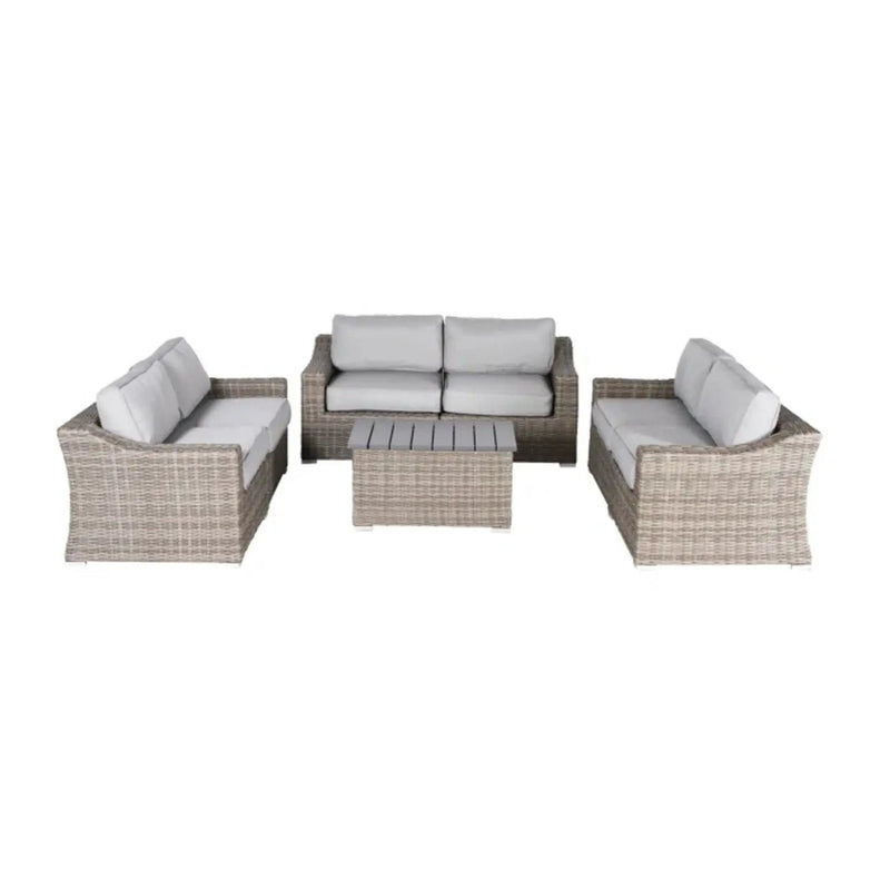 Stylish Sofa Seating Group With Cushions Perfect For Outdoor Gatherings by Unique Piece Furniture