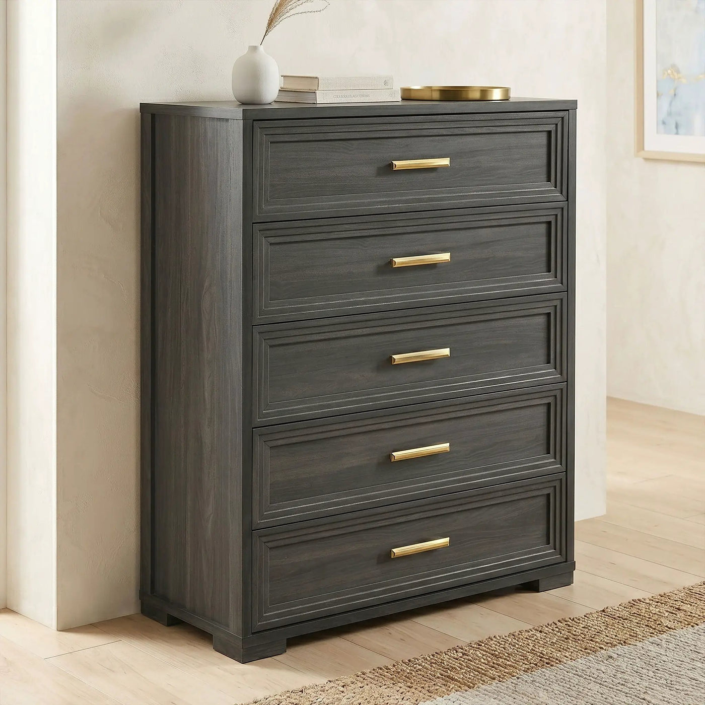 Colorado - Bedroom Set With Upholstered LED Headboard by HouseOfZazla