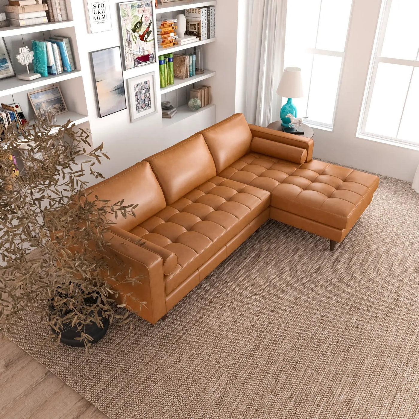 Anthony - Corner Sectional Sofa by HouseOfZazla