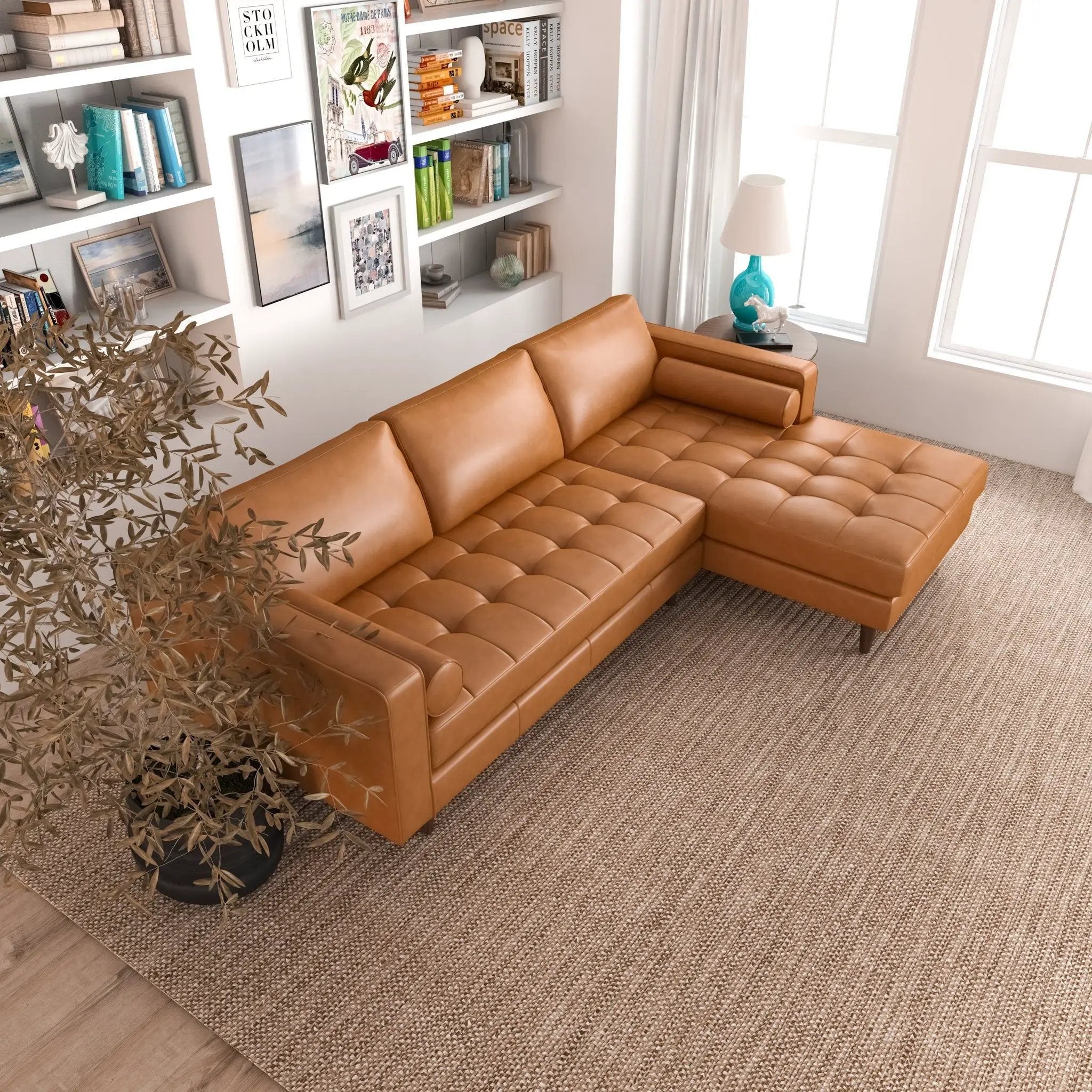 Anthony - Corner Sectional Sofa by HouseOfZazla