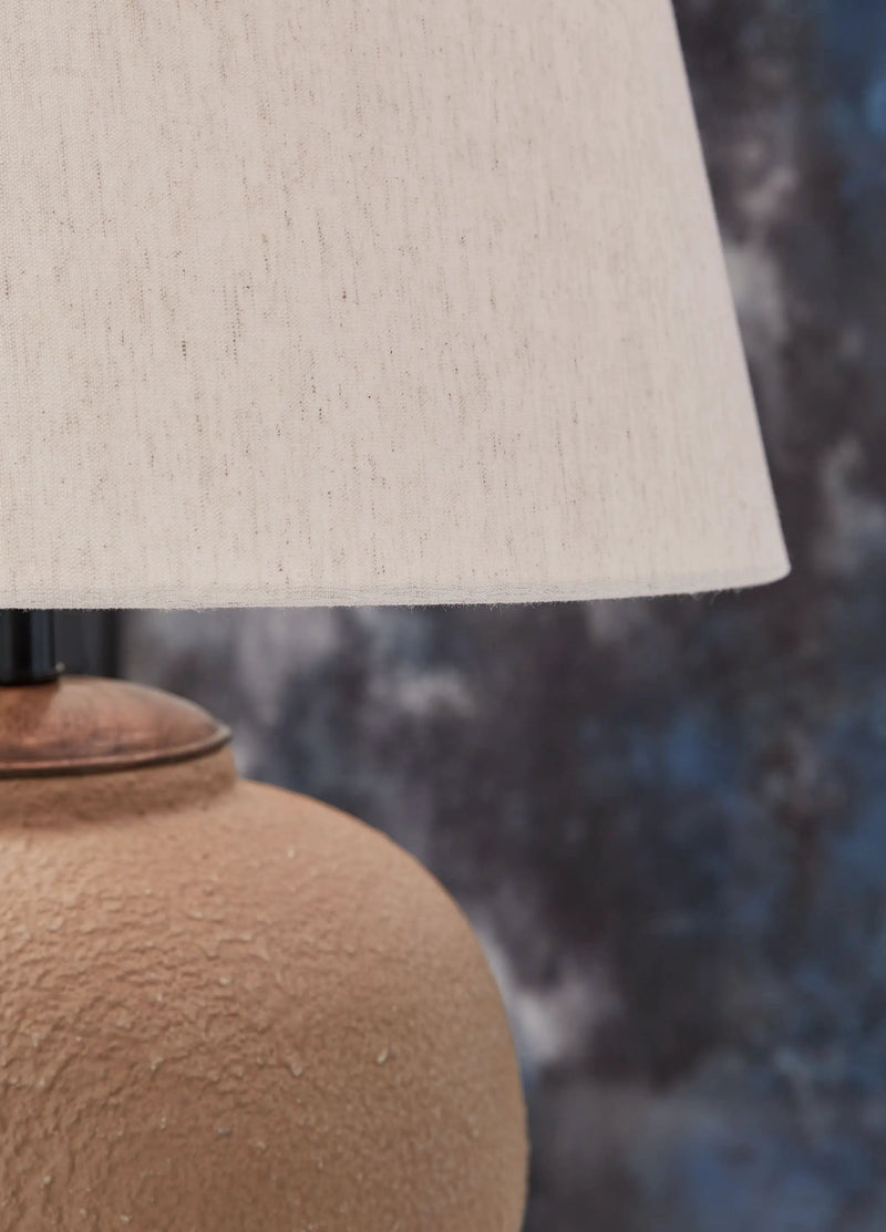 Scantor - Metal Table Lamp - Rust by Unique Piece Furniture