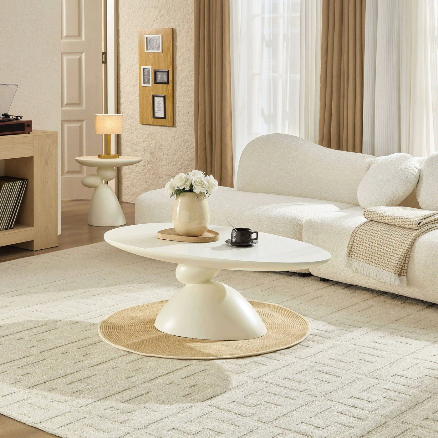 Lucky Stone Shaped Table by HouseOfZazla