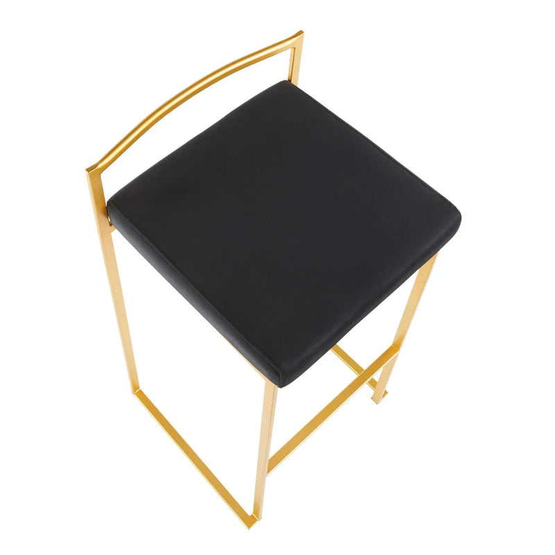 Fuji - Contemporary / Glam & Quality Construction Barstool by Unique Piece Furniture