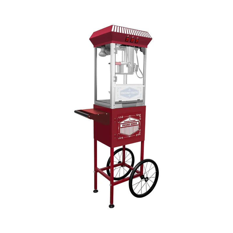 XH-P831-P Movie Theater-Style Popcorn Machine Maker with Cart by HouseOfZazla