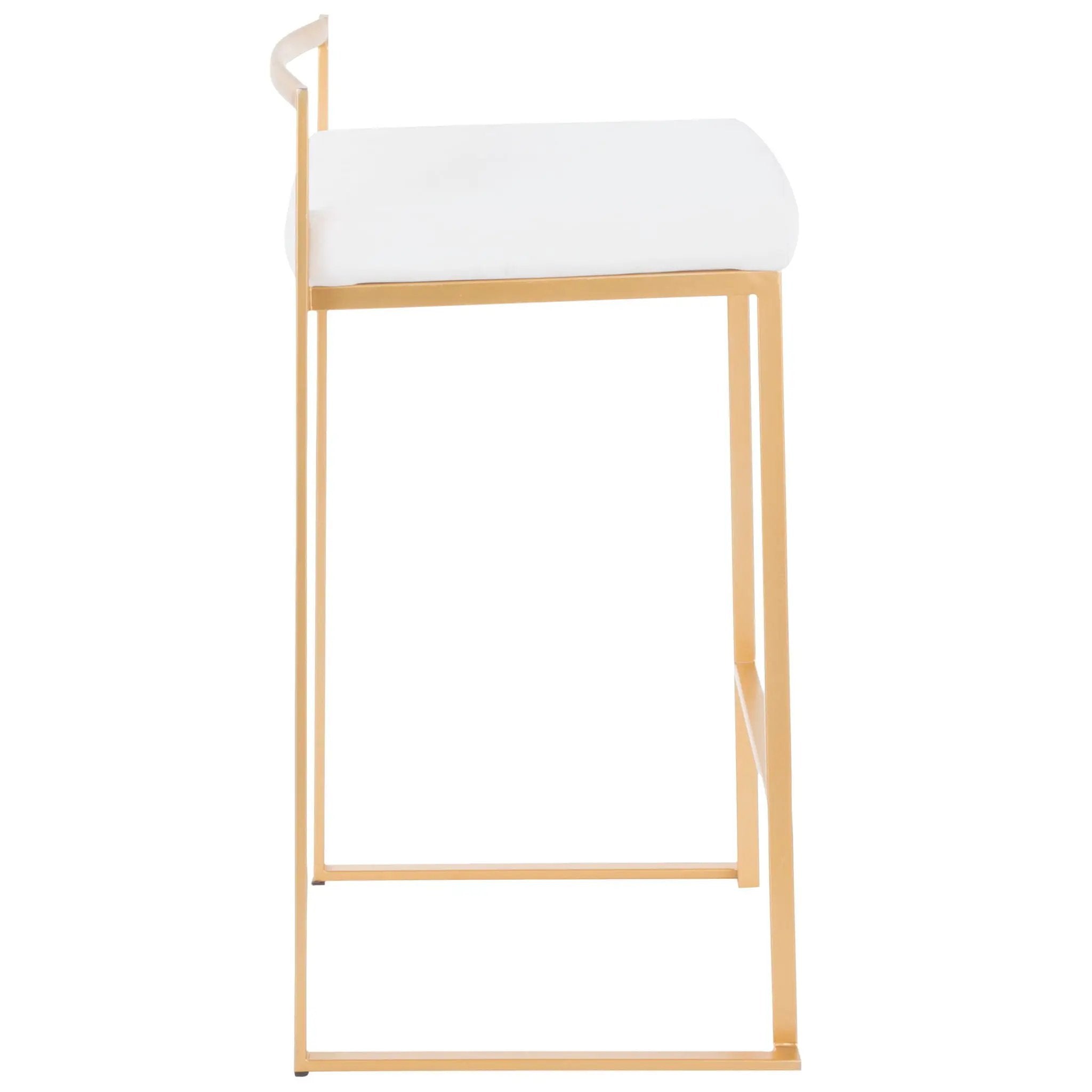 Fuji - Contemporary / Glam Design Counter Stool (Set of 2) by Unique Piece Furniture