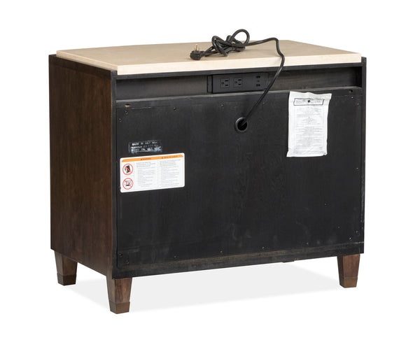Rowan - Door Nightstand - Espresso, photo 2 of 7
