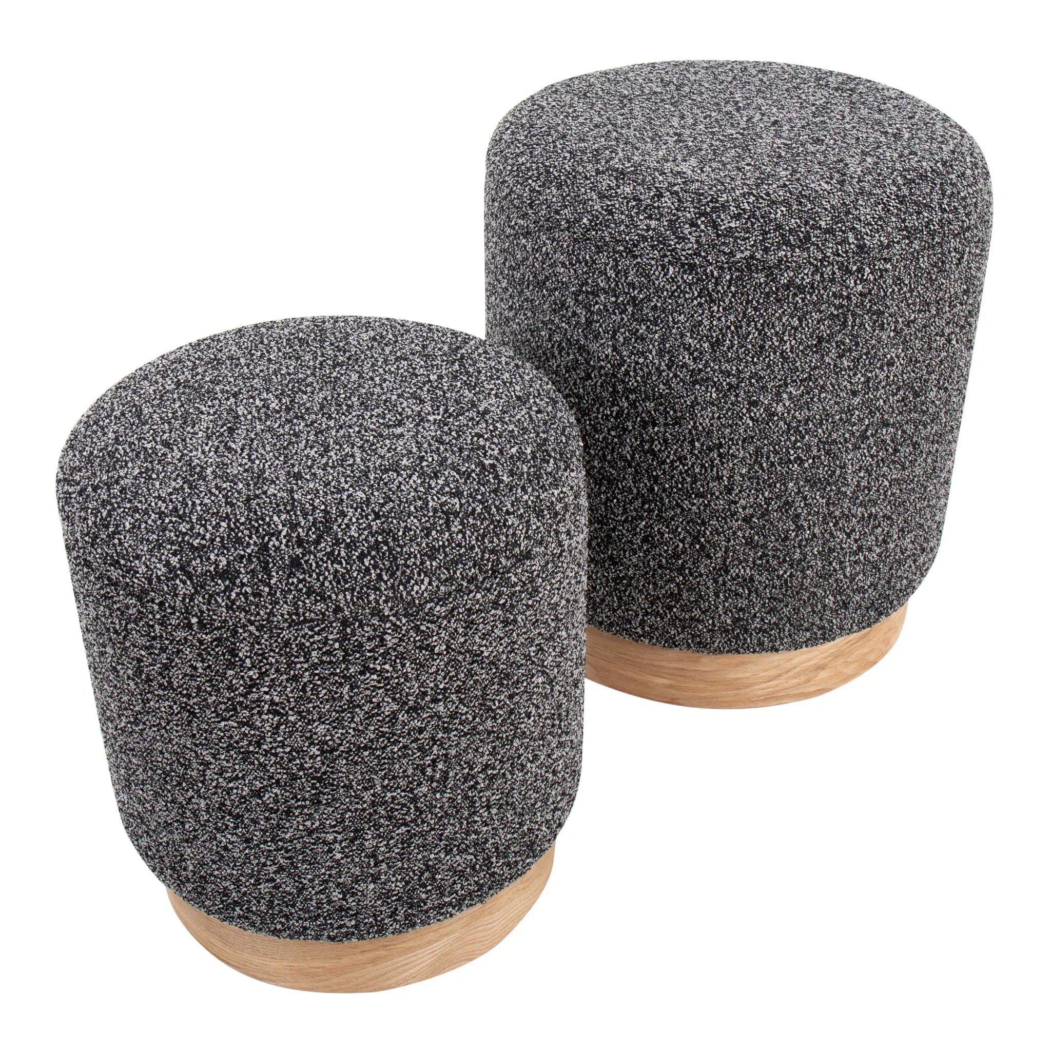 Marla - Contemporary, Nesting Ottoman Set by Unique Piece Furniture