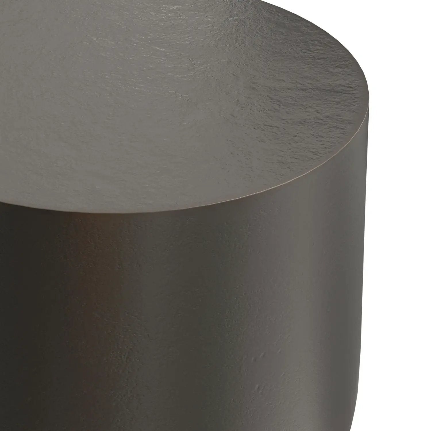 Anthony - Cast Aluminum Side Table - Bronze by HouseOfZazla