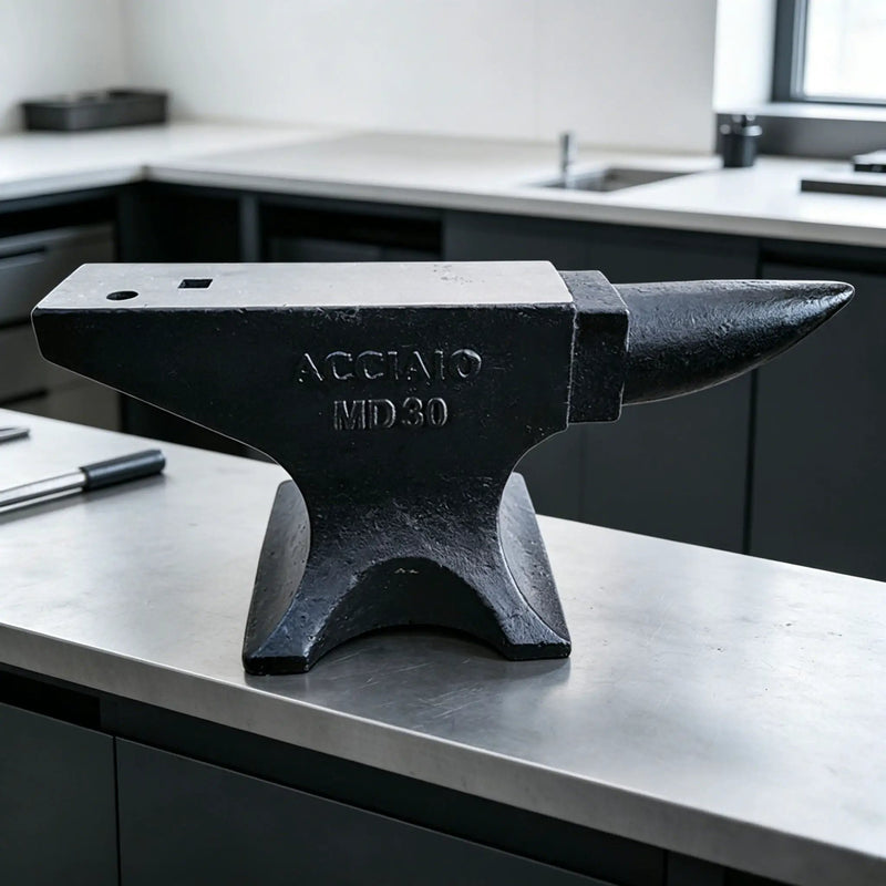 Single Horn Anvil 66Lbs Cast Steel Anvil smith For Sale Forge Tools And Equipment Anvil Rugged Round Horn Anvil smith Jewelers Metalsmith smith Tool - Black by HouseOfZazla