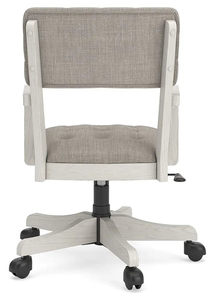 Robbinsdale - Home Office Desk Chair - Antique White by Unique Piece Furniture