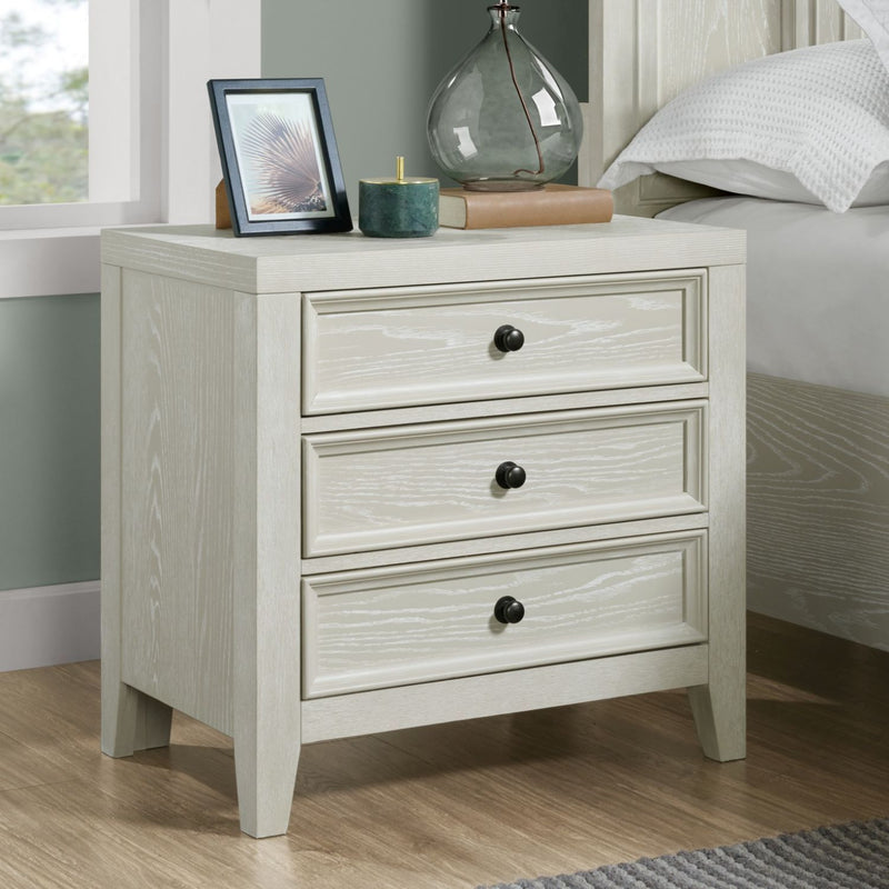 3 Drawer Nightstand With USB Charging Port by HouseOfZazla