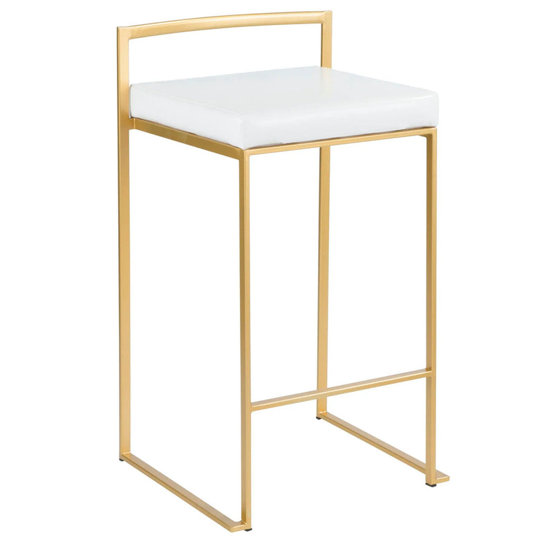 Fuji - Contemporary / Glam Design Counter Stool (Set of 2) by Unique Piece Furniture