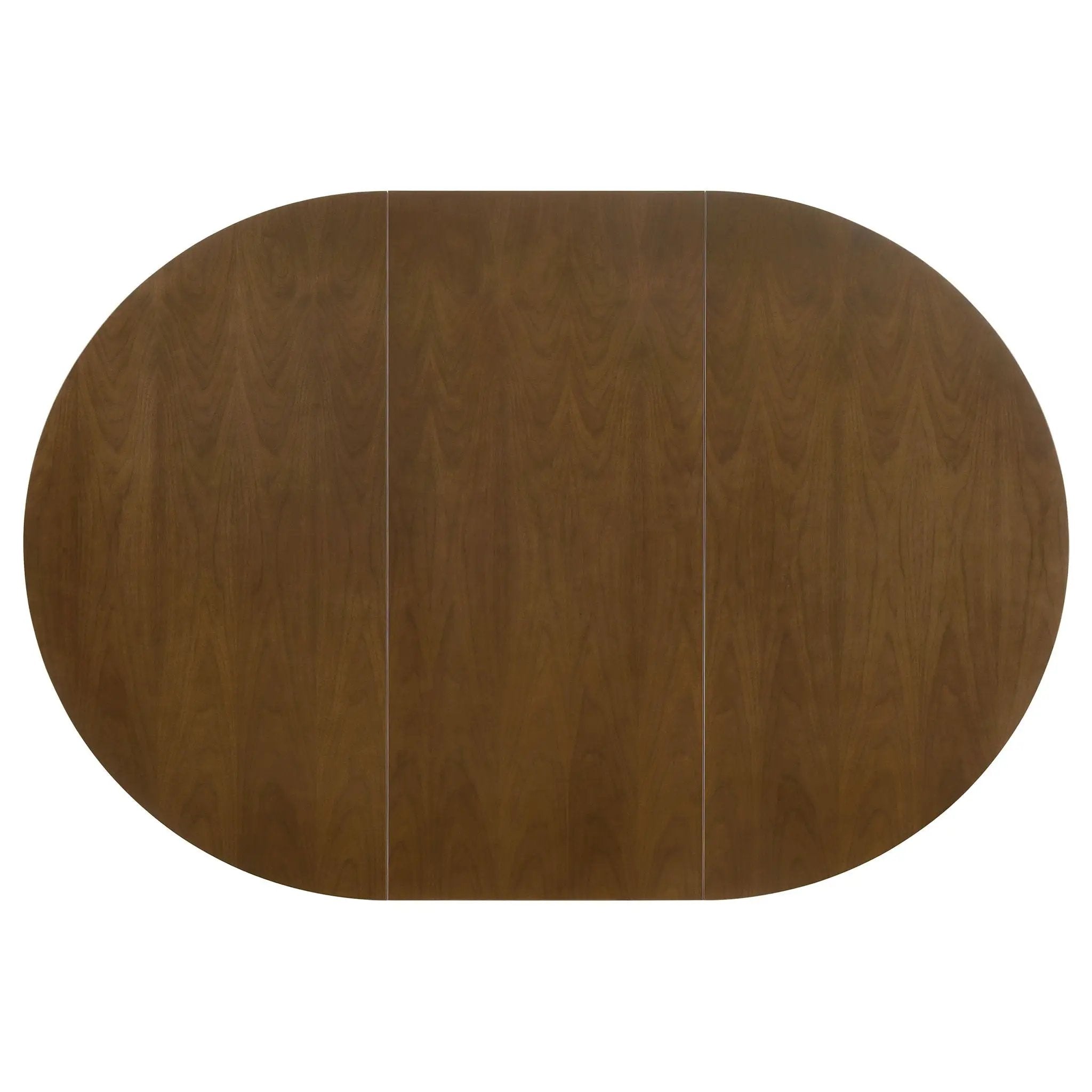 Jedda Oval 60-inch Extension Leaf Dining Table Dark Walnut by Unique Piece Furniture