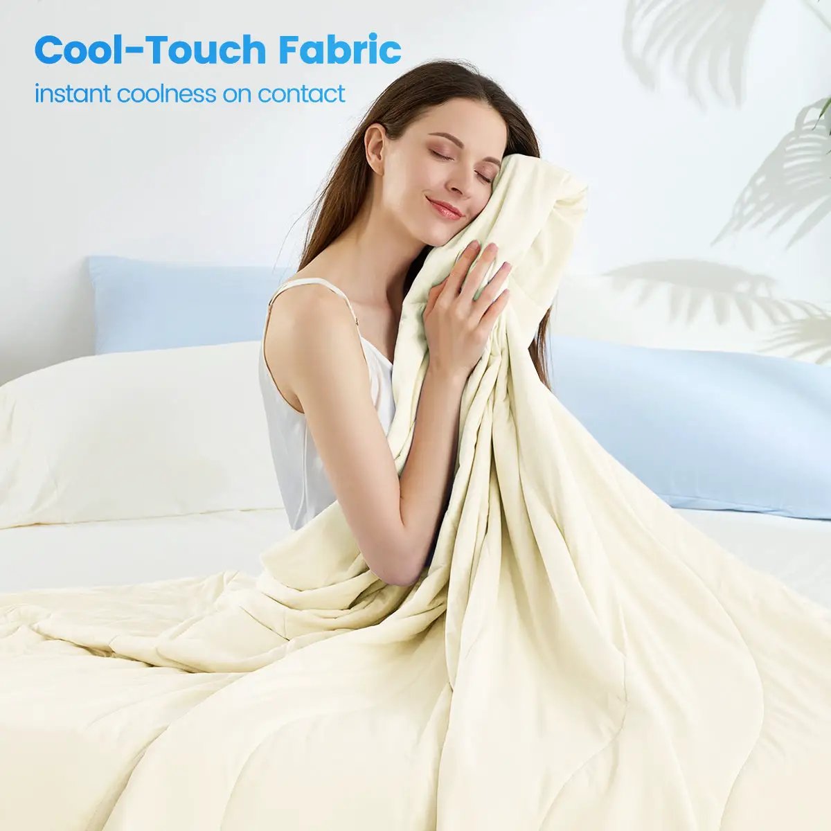 1-Piece 90x90" Cooling DA Comforter by HouseOfZazla