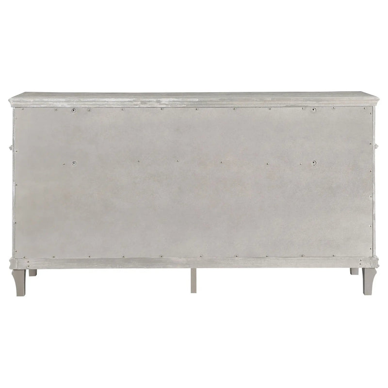 Evangeline 9-drawer Dresser Silver Oak by Unique Piece Furniture