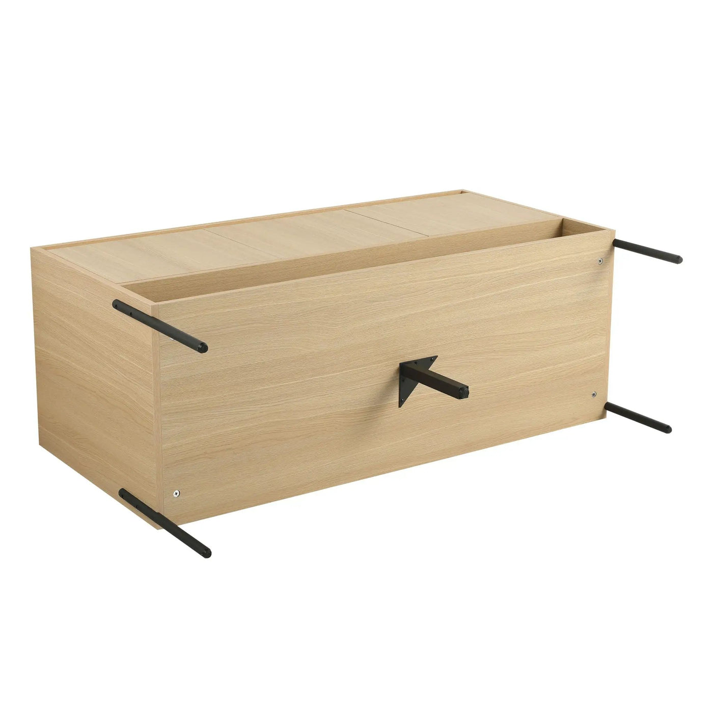Modern Bathroom Vanity Combo With Single Resin Sink And Storage Cabinet by HouseOfZazla