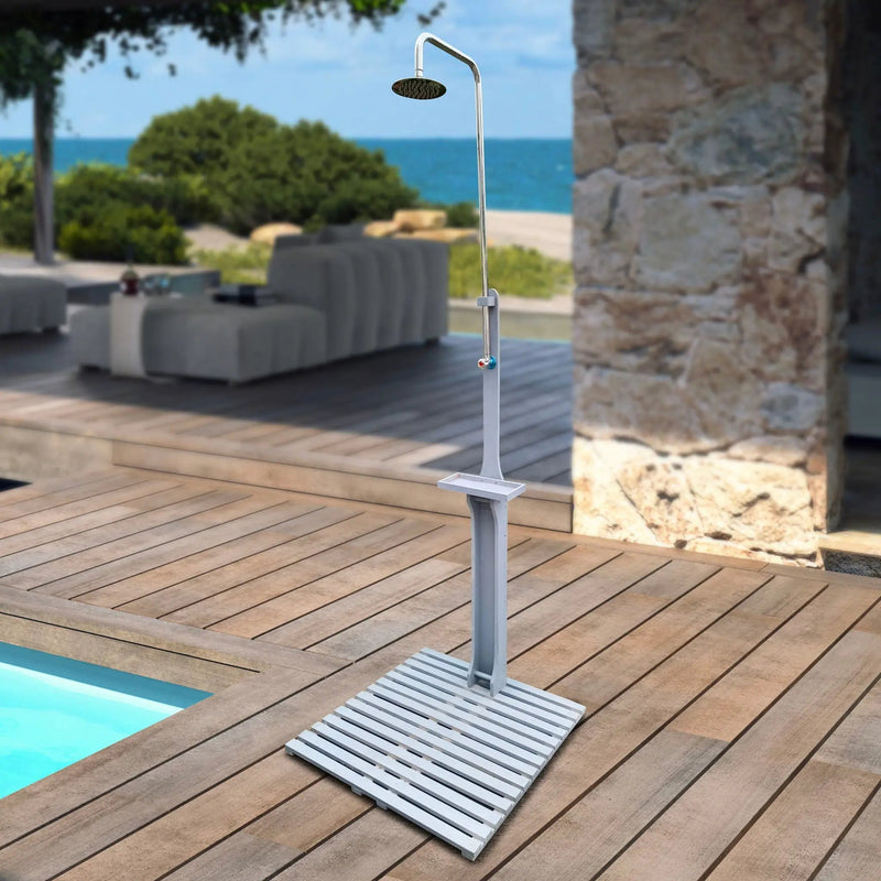 Outdoor Garden Pool Shower With Chassis Board For Patio by HouseOfZazla