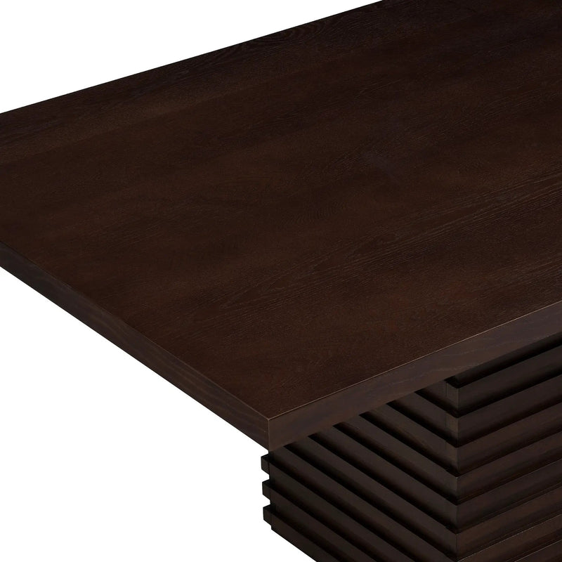 Coad Rectangular 84-inch Dining Table (Espresso) by HouseOfZazla