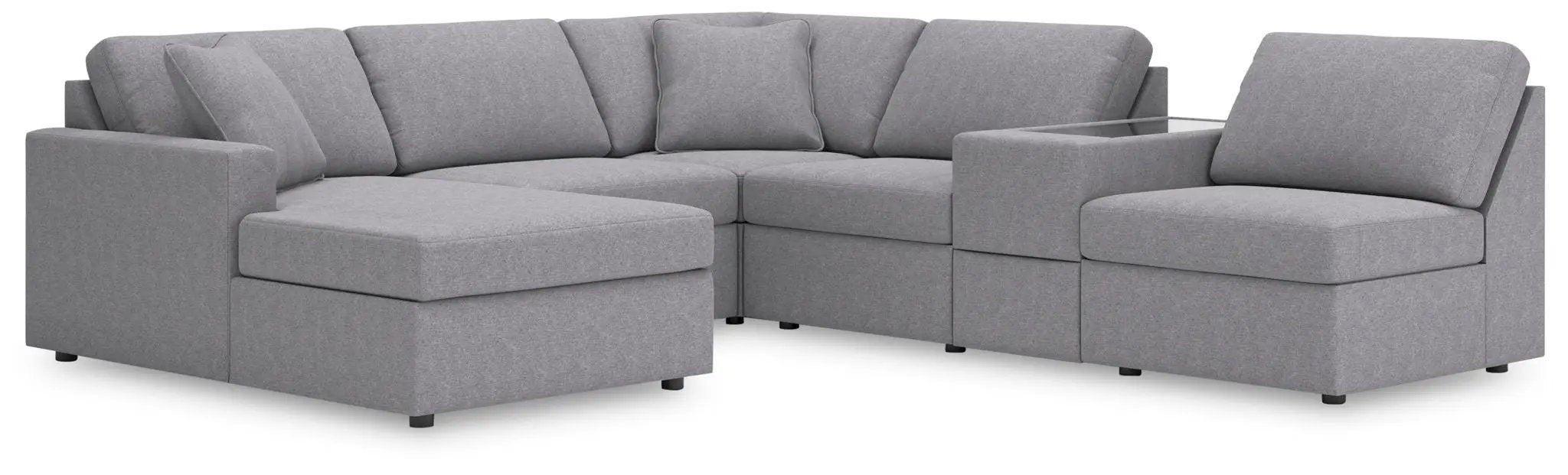 Modmax - Sectional - Granite by Unique Piece Furniture