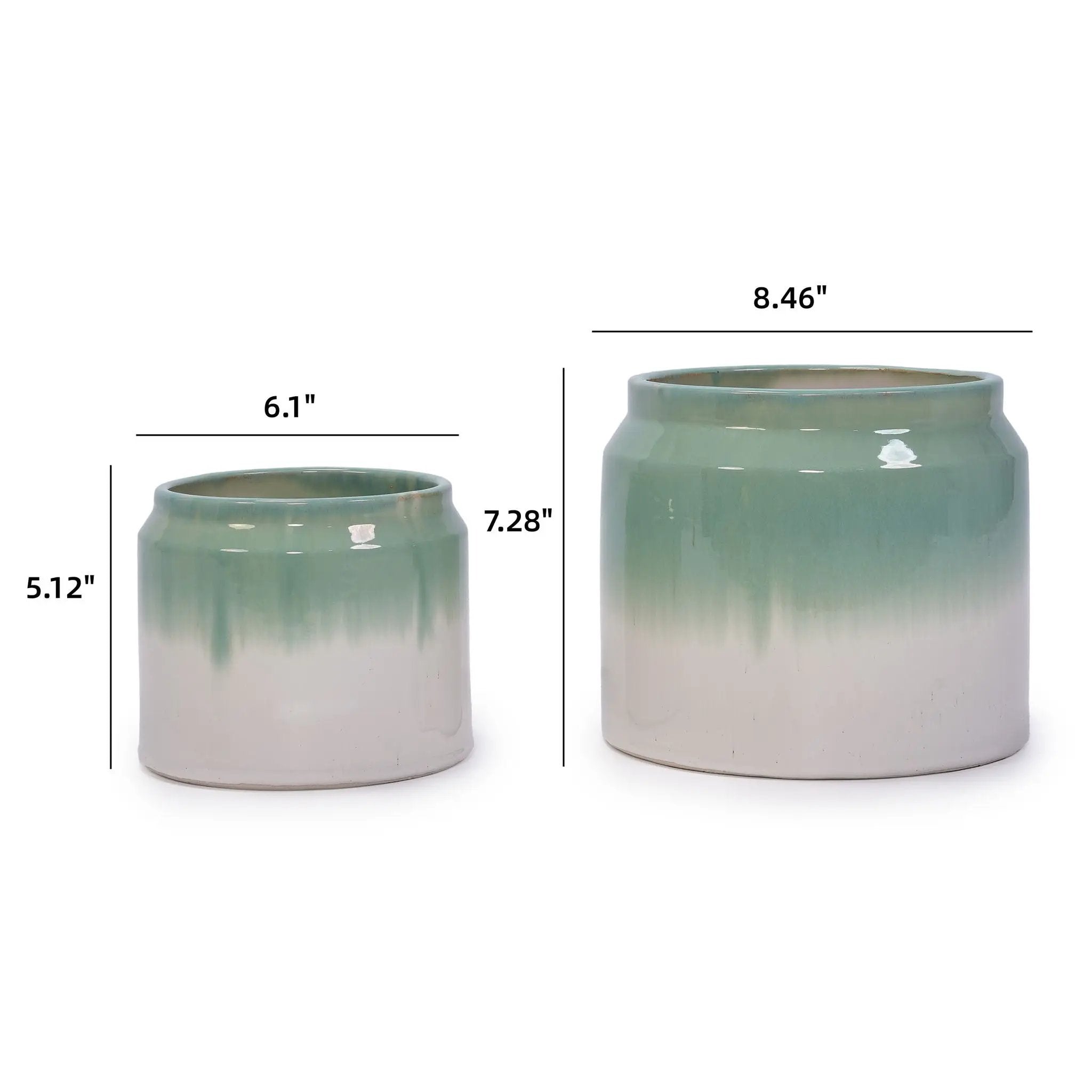 Gradient Flowerpot Set of 2 by HouseOfZazla