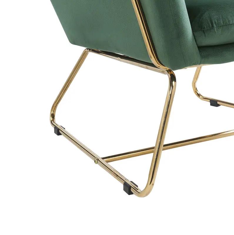Keira - Accent Chair With Metal Base by HouseOfZazla
