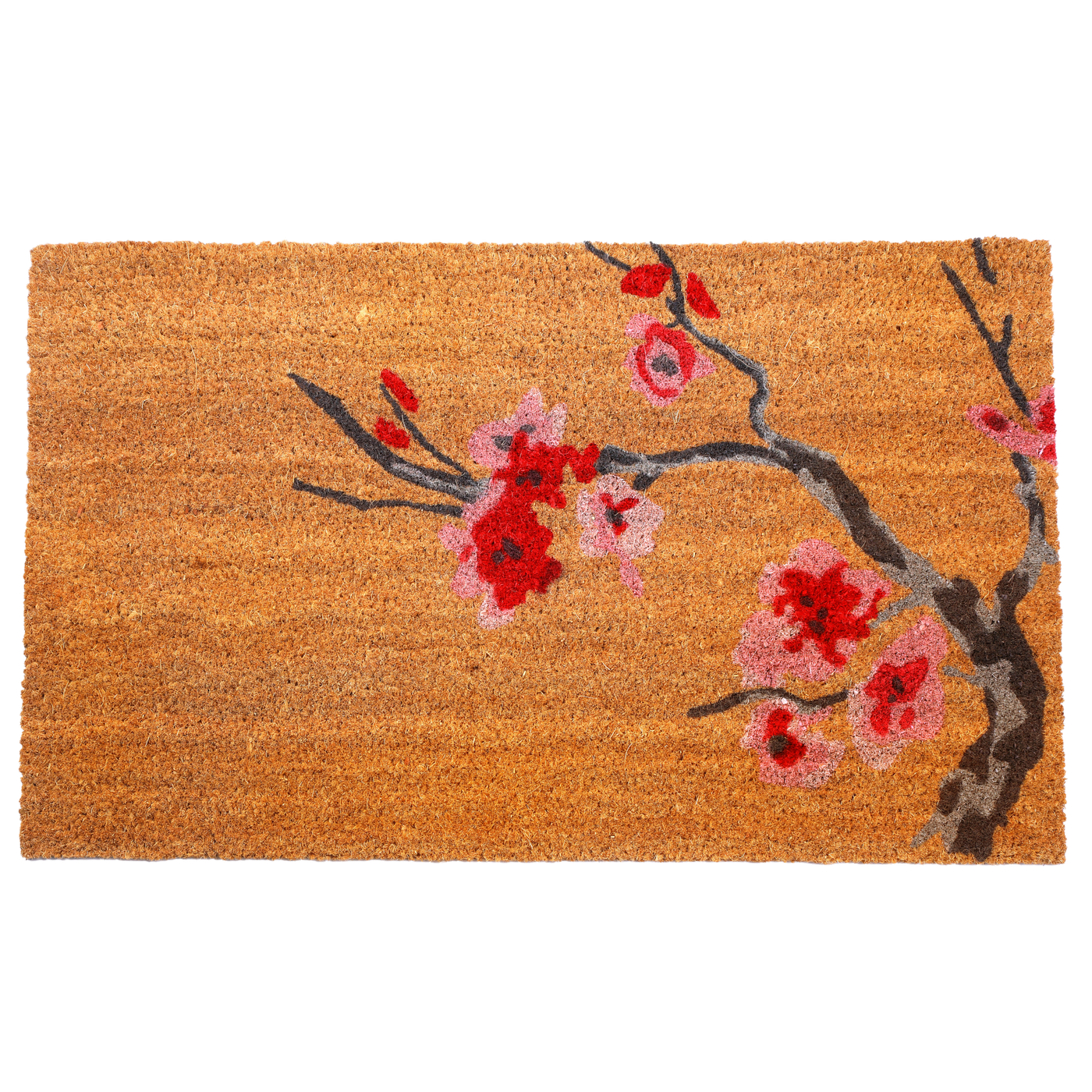 Cherry Branch Doormat, Durable by Fab Habitat