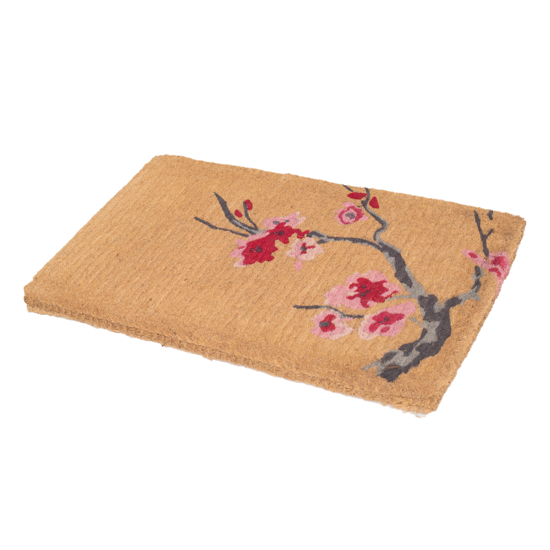 Cherry Branch Doormat, Durable by Fab Habitat