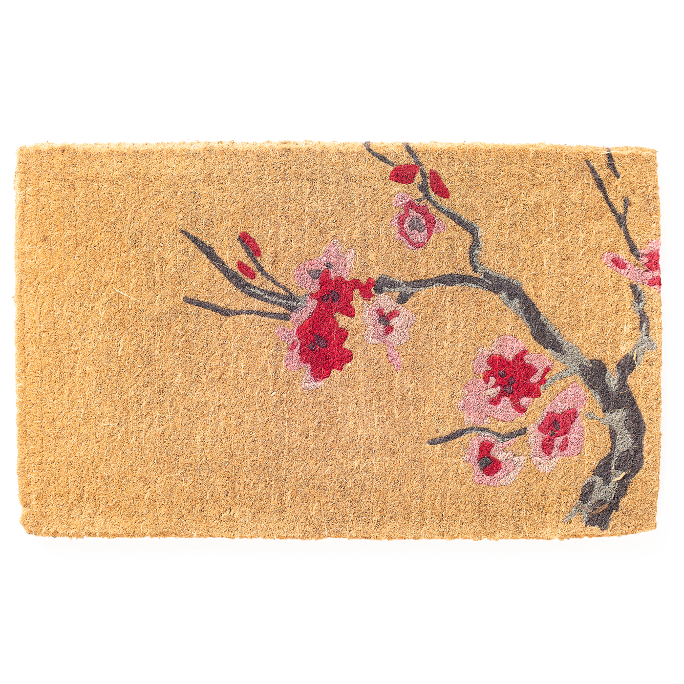 Cherry Branch Doormat, Durable by Fab Habitat