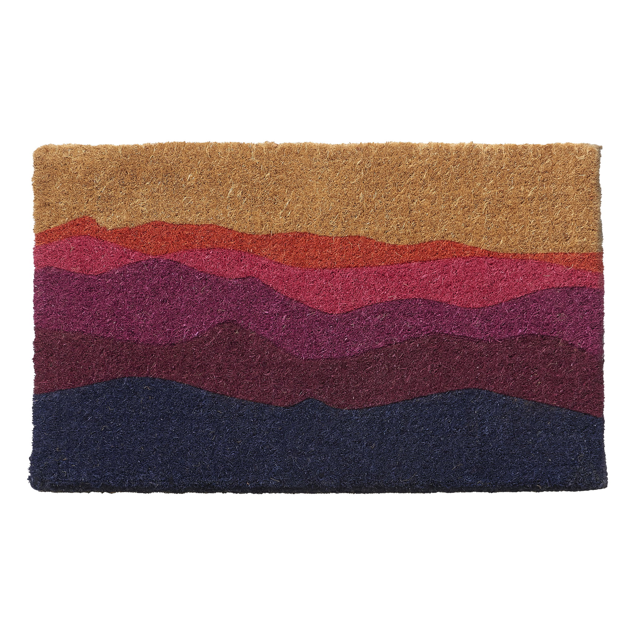 Shades of Dawn Coir Doormat by Fab Habitat
