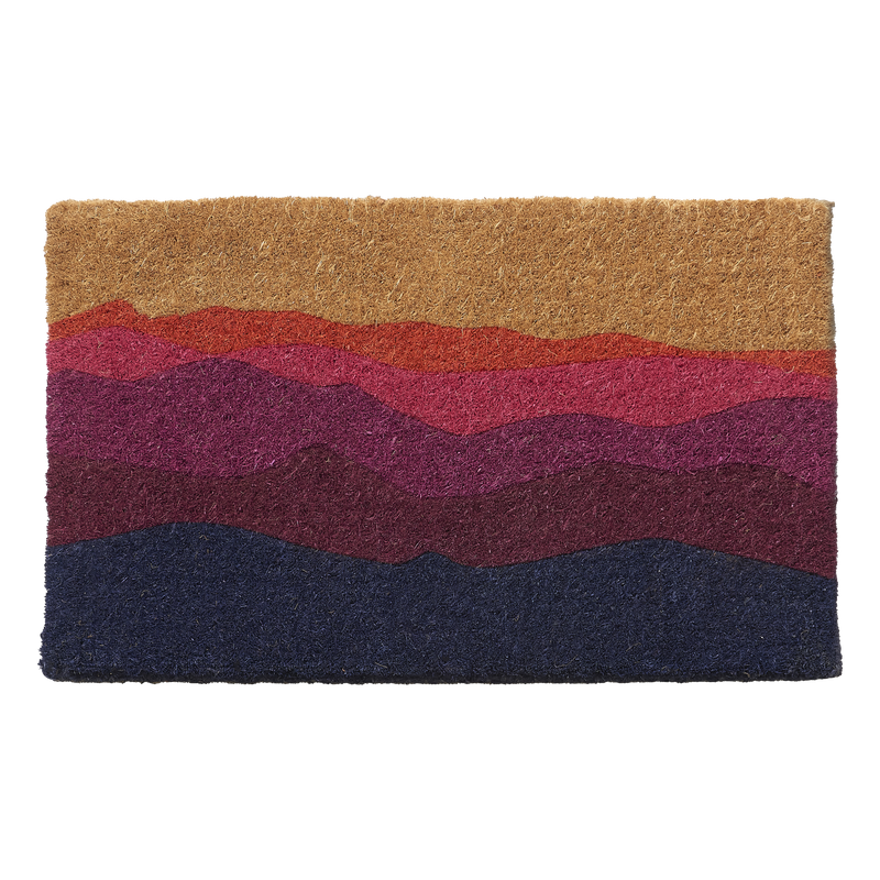 Shades of Dawn Coir Doormat by Fab Habitat