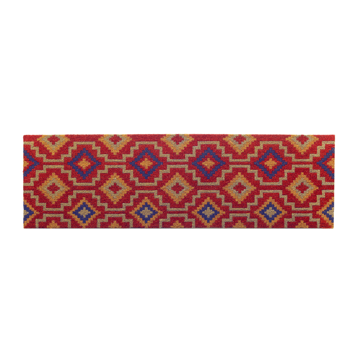 Lhasa Kilim Red Coir Doormat, photo 13 of 31