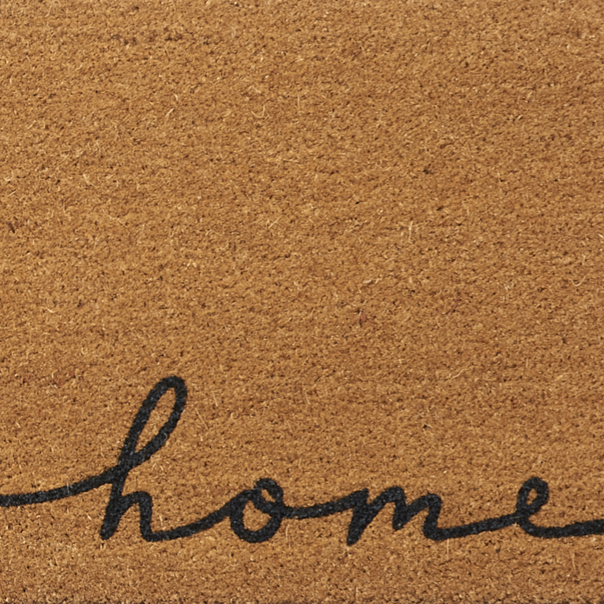Home Line Art Coir Doormat, detail