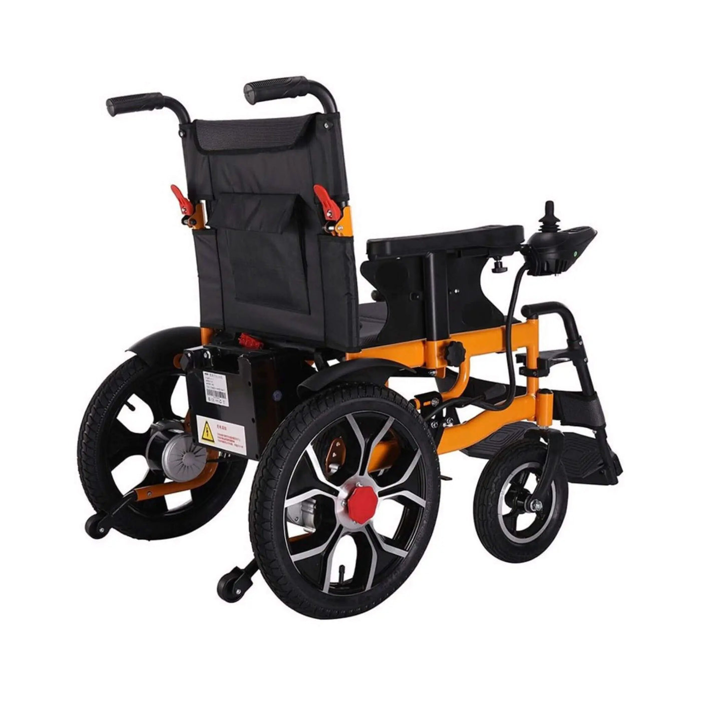 18-Inch Heavy-Duty 500W Electric Mobility Power Wheelchair, 265LBS (SAK74295) by SAKSBY WHOLESALE