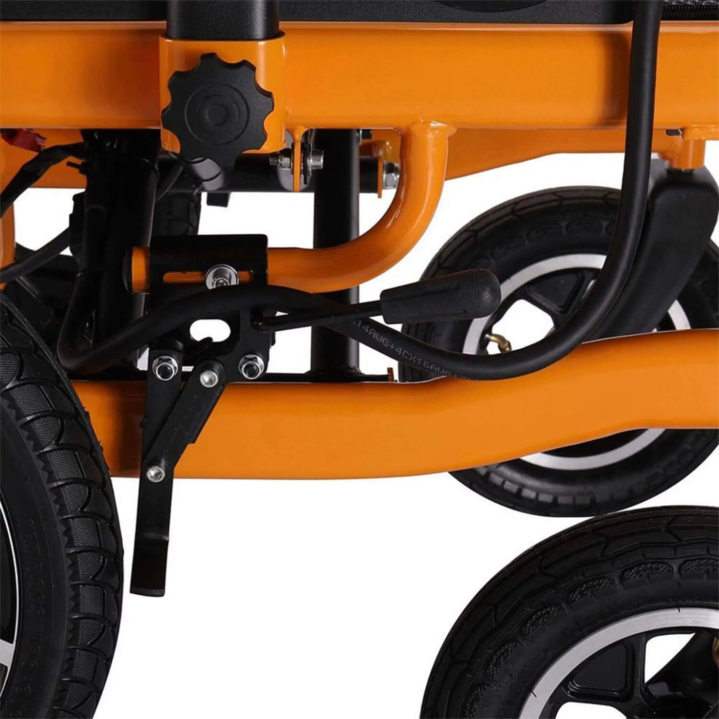 18-Inch Heavy-Duty 500W Electric Mobility Power Wheelchair, 265LBS (SAK74295) by SAKSBY WHOLESALE