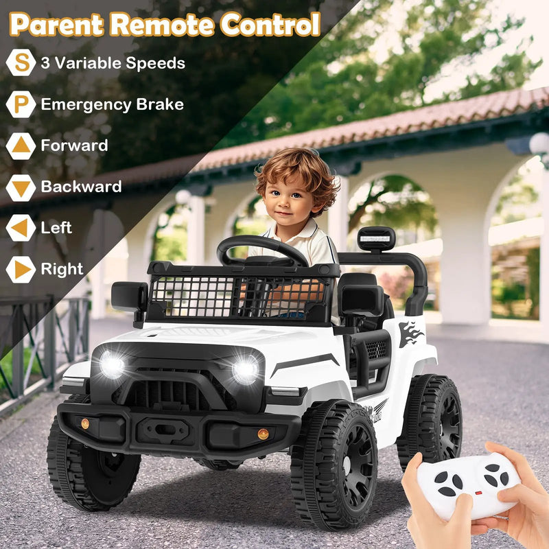 12V Kids Ride on Truck Car Battery Powered Electric Vehicle by DirectDeals