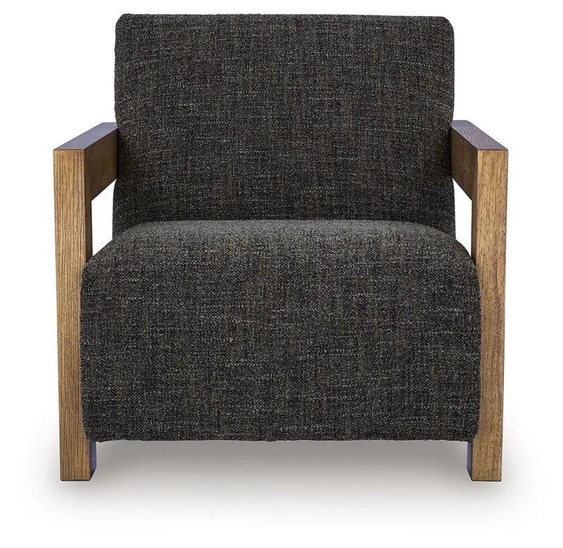 Dorney - Accent Chair - Charcoal / Brown by Unique Piece Furniture
