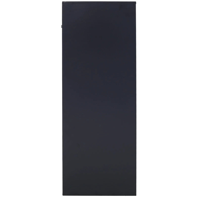 Large Steel Freestanding Floor Parcel Package Drop With Locking Letterbox Drop Mail Box With Multi Compartments - Black by HouseOfZazla