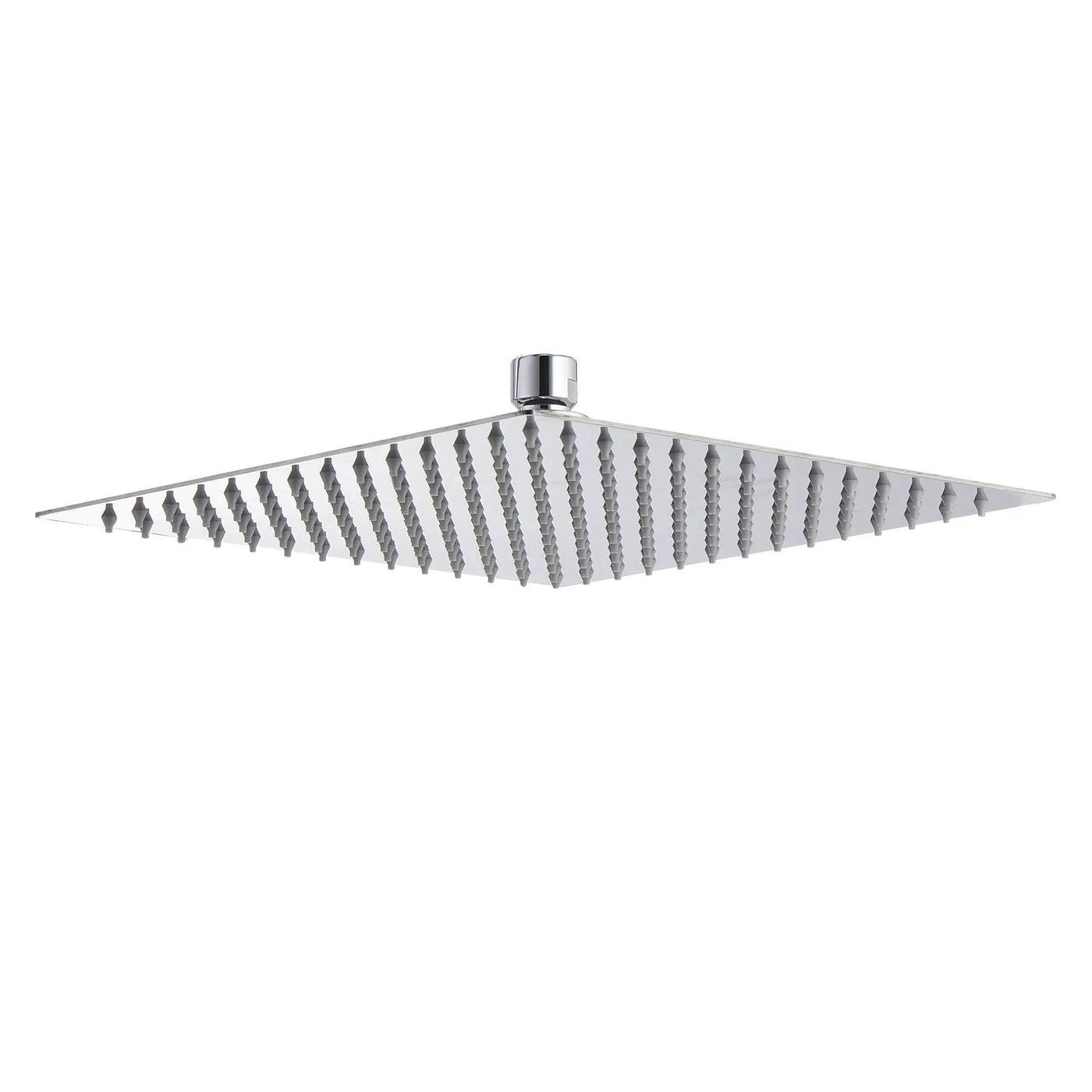 Ultra Thin Square Rainfall Shower Head Stainless Steel, Wall Or Ceiling Mount by HouseOfZazla