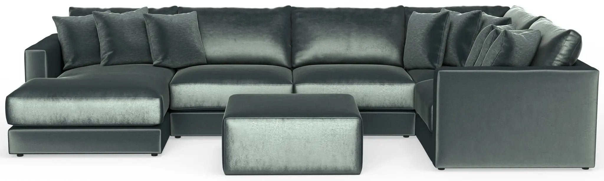 Remington - Modular Sofa And Cocktail Ottoman by Unique Piece Furniture