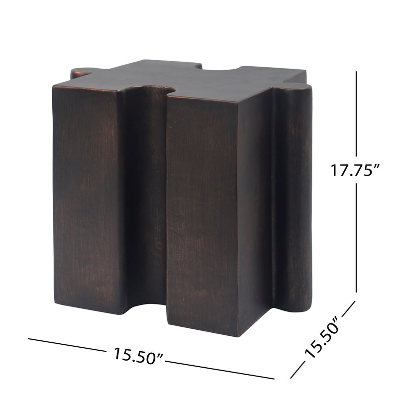 2-Piece Artistic Puzzle Table Set by HouseOfZazla
