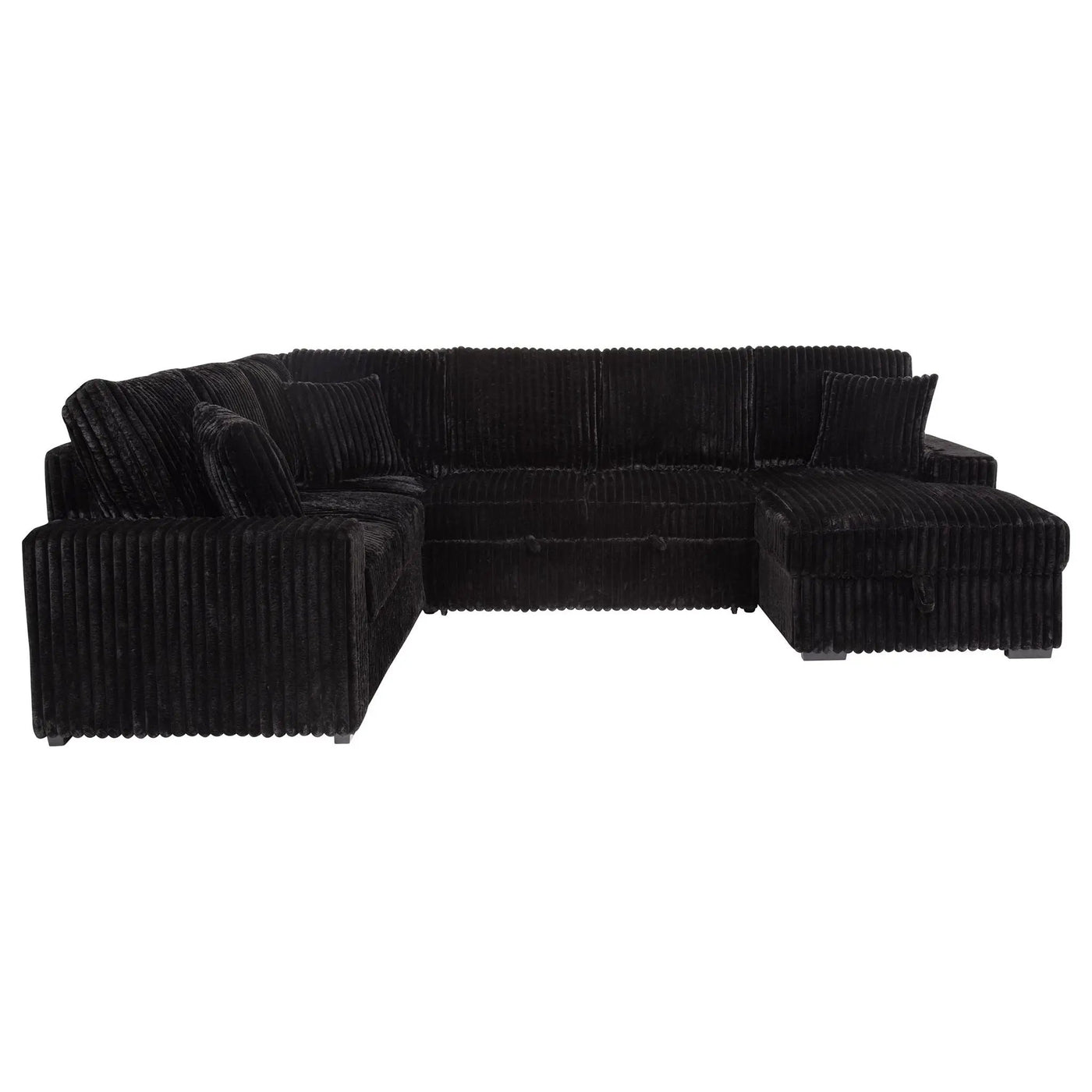 Thurston - Storage Sectional Sofa With Pop Up Bed by HouseOfZazla