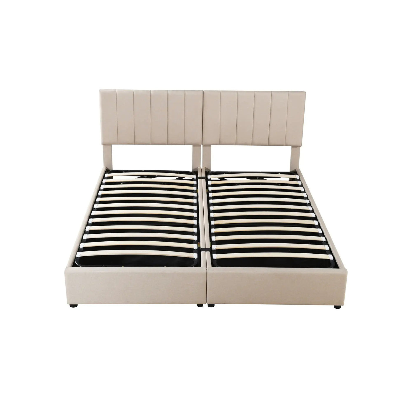 Upholstered Platform Bed With A Hydraulic Storage System by HouseOfZazla