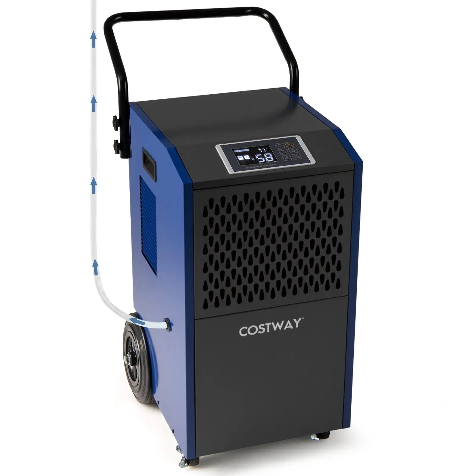 154 Pints Commercial Dehumidifier with Pump and Drain Hoses by DirectDeals