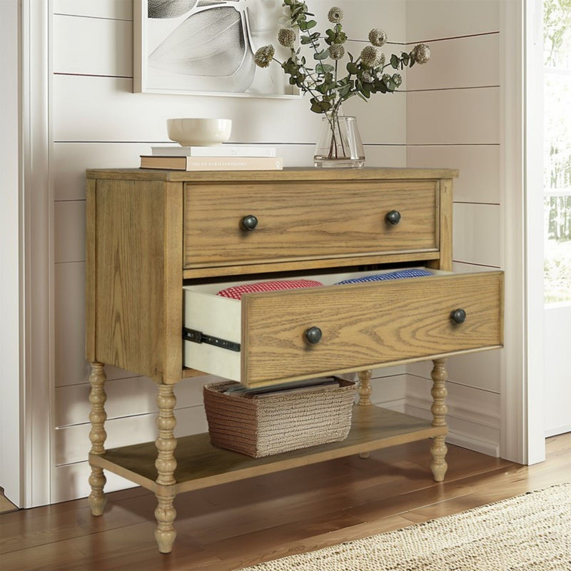 2 Drawer Accent Chest - Natural by HouseOfZazla