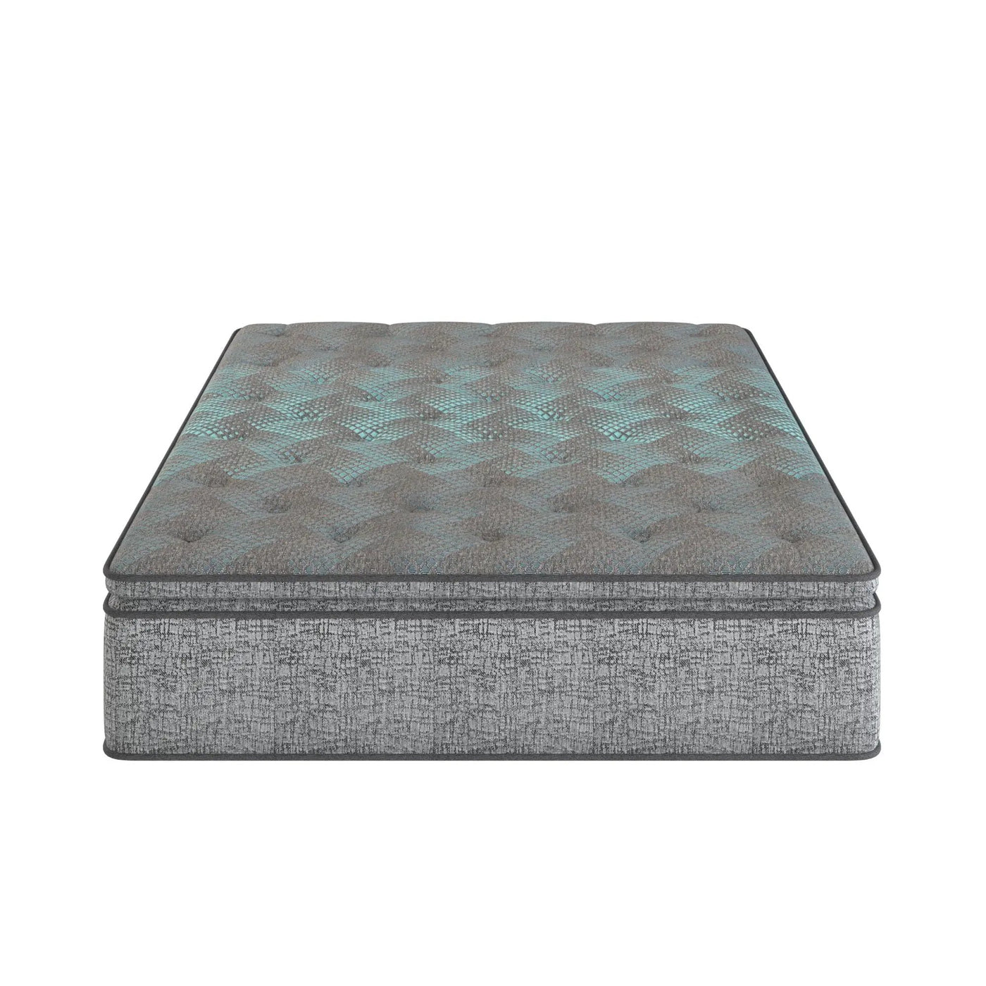 Comfort Care - 10" Hybrid Euro Top Mattress Plush Comfort by HouseOfZazla