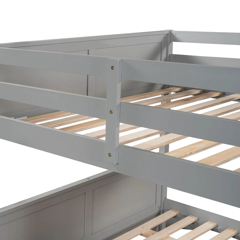 Bunk Bed With Twin Size Trundle by HouseOfZazla