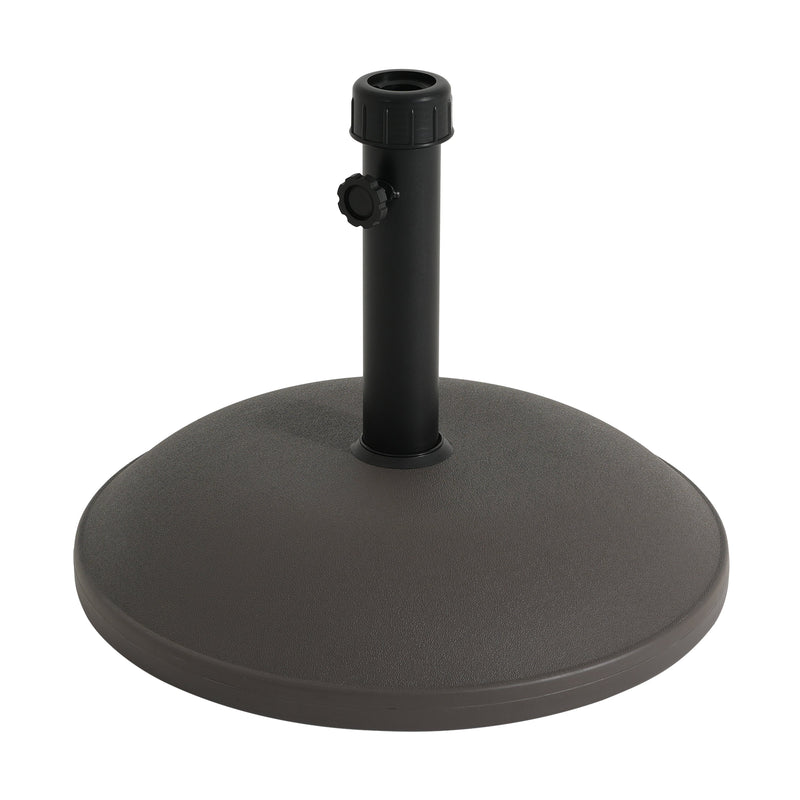 Ander Outdoor 68-Pound Round Umbrella Base - Brown by HouseOfZazla